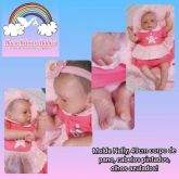 Bebê Reborn Molde Nelly - Menina